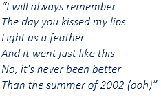 Lyrics 2002 Songs Lyrics,