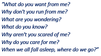 Lyrics of Bury a Friend by Billie Eilish