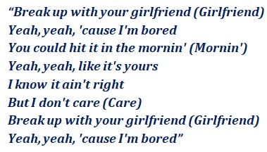 Ariana lyrics boyfriend grande Boyfriend lyrics