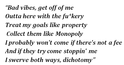 Lyrics of "Monopoly"
