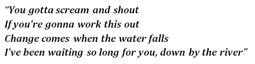 Lyrics of "The River"