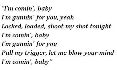 Lyrics of "BLOW"