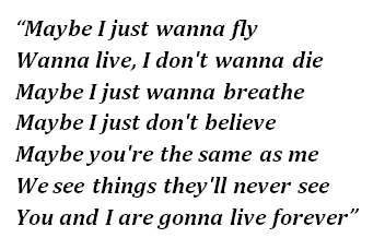 I Don T Wanna Live Forever Lyrics Meaning لم يسبق له مثيل الصور