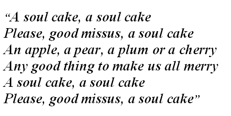 Lyrics of “Soul Cake”