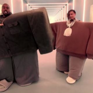 Kanye West and Lil Pump