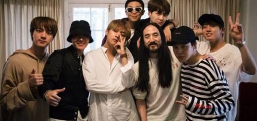DJ Steve Aoki and Korean boy band BTS