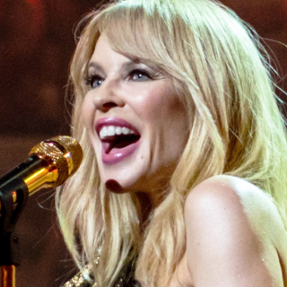 Singer Kylie Minogue