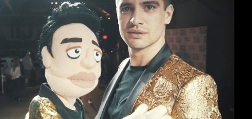 Panic! At the disco, with puppet