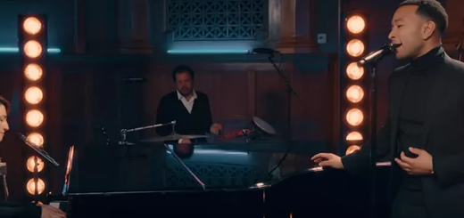 Sara Bareilles and John Legend