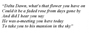 Helen Reddy's “Delta Dawn” Lyrics Meaning - Song Meanings and Facts