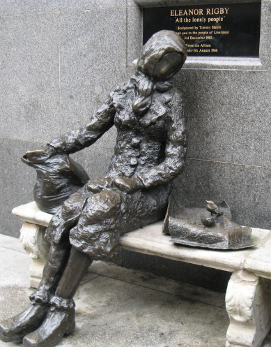 Eleanor Rigby statue