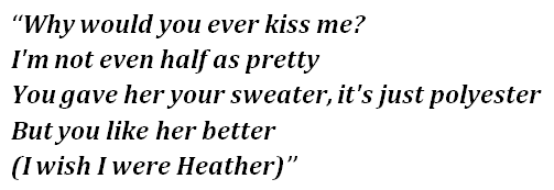 purple heather lyrics meaning