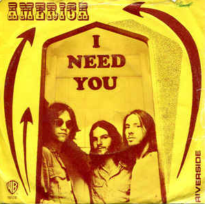 I Need You by America