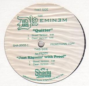“Quitter” by Eminem