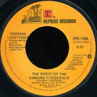 Wreck Of The Edmund Fitzgerald by Gordon Lightfoot