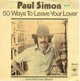 50 Ways to Leave Your Lover