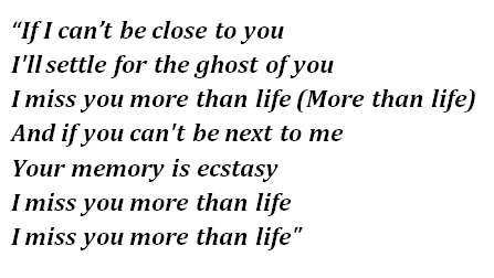 the ghost of you lyrics justin bieber