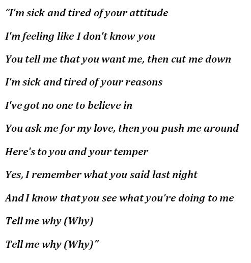 Tell Me Why by Taylor Swift - Song Meanings and Facts