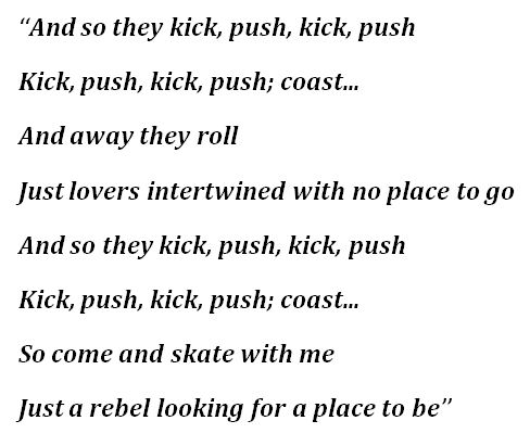 Lupe Fiasco, "Kick, Push" Lyrics