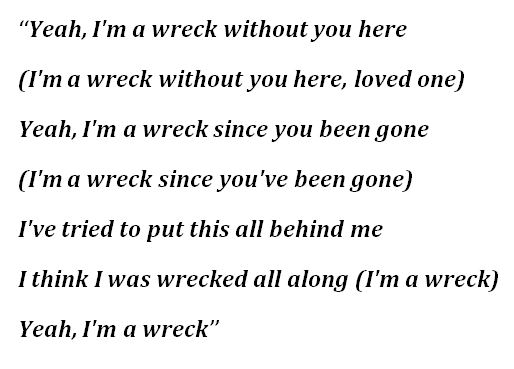 Lyrics to "Wrecked" by Imagine Dragons