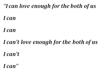 Lyrics to Jayda G's "Both of Us"