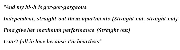 Lyrics to Baby Keem's "Gorgeous"