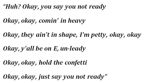 Lyrics to "Range Brothers" by Baby Keem