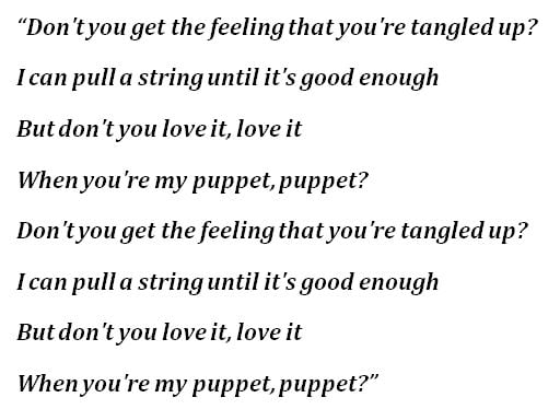 Karmin, "Puppet" Lyrics
