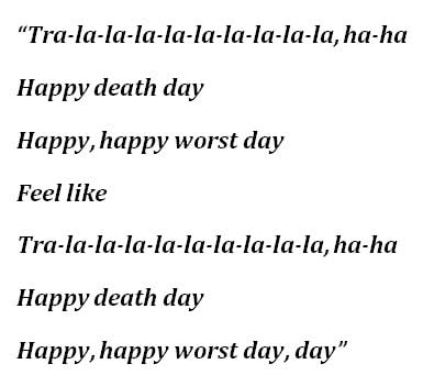 Lyrics to Xdinary Heroes' "Happy Death Day"