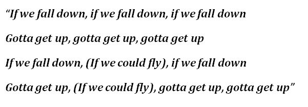 Alicia Keys, "Skydive" Lyrics