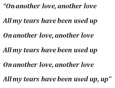 Tom Odell, "Another Love" Lyrics