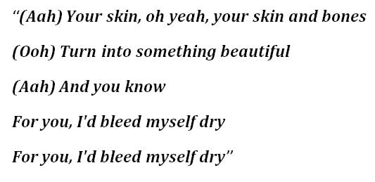 Coldplay lyrics yellow Yellow Lyrics