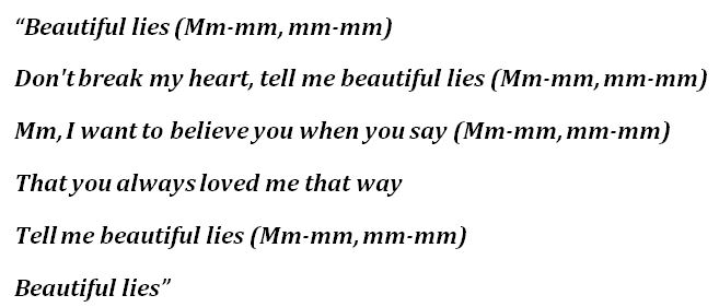 Yung Bleu & Kehlani, "Beautiful Lies" Lyrics