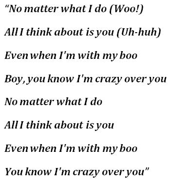 Lyrics of Nelly's “Dilemma” 