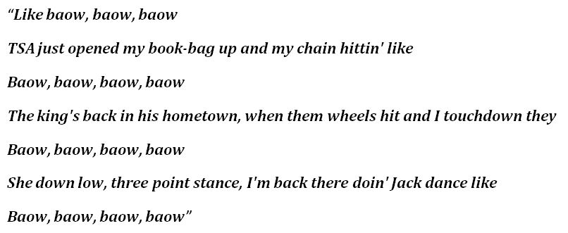 Lyrics to Jack Harlow's "Nail Tech" 