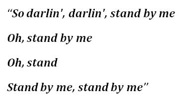 Stand by me song