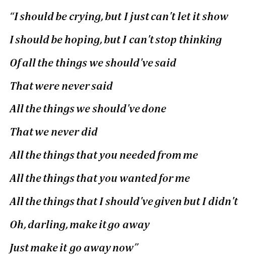 Kate Bush, "This Woman's Work" Lyrics
