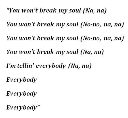 Lyrics for Beyonce's "Break My Soul"