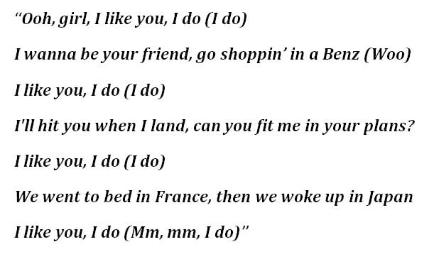 Post Malone, "I Like You (A Happier Song)" Lyrics