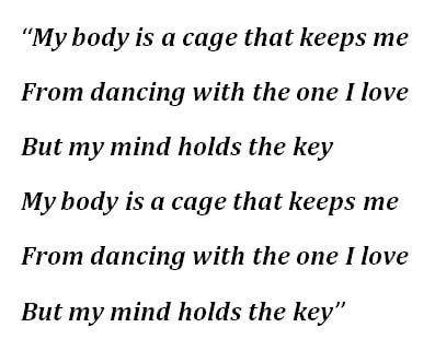 "My Body Is a Cage" Lyrics