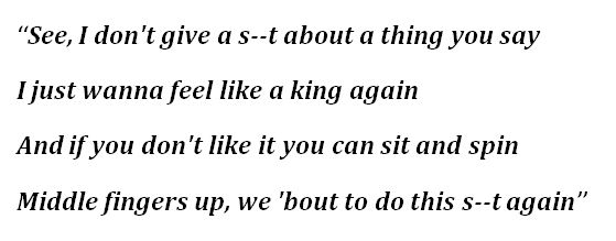 Eminem's "The King And I" Lyrics 