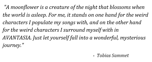 Tobias Sammet talks about "The Moonflower Society"