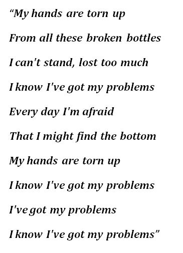 The Devil Wears Prada, "Broken" Lyrics