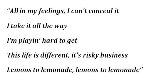 Lyrics to "Lemons (Lemonade)" by AKA & Nasty C