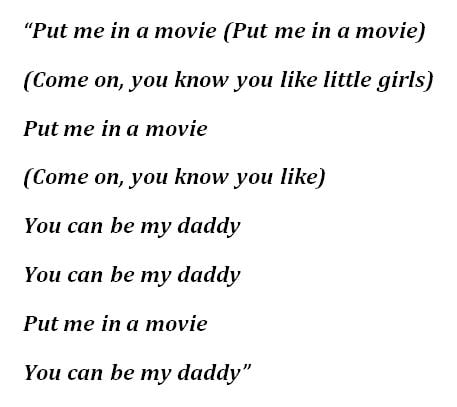 Lana Del Rey, "Put Me in a Movie" Lyrics