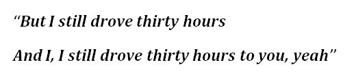 Lyrics for Kanye West's "30 Hours"