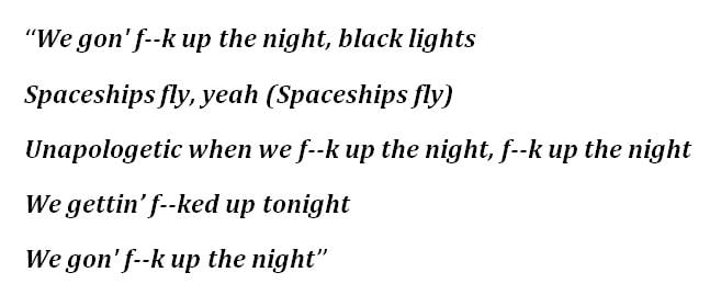 Lyrics to Beyonce's "Cuff It"