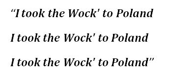 Lyrics to Lil Yachty's "Poland"