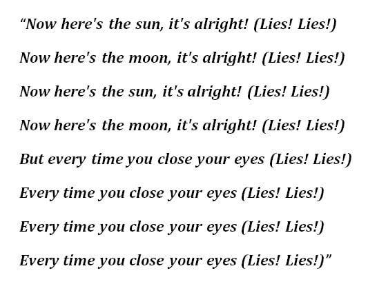 Lyrics for Arcade Fire's "Rebellion (Lies)"