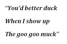 The Cramps's "Goo Goo Muck" Lyrics